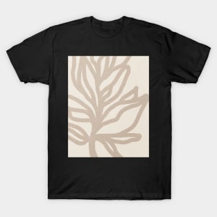 Neutral plant, Line art T-Shirt